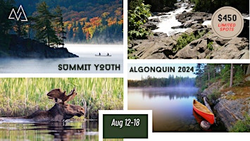 Primaire afbeelding van Algonquin Summit Youth Camping Trip | August 12-18, 2024