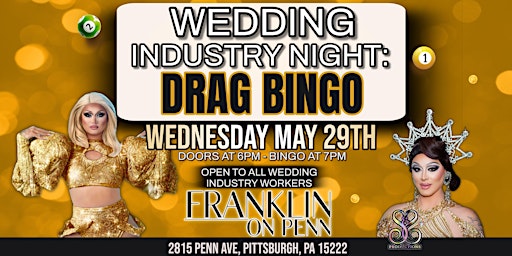 Image principale de Wedding Industry Night Drag Bingo!