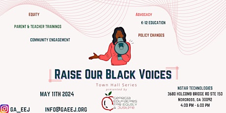 Gwinnett County Raise Our Black Voices Town Hall Series