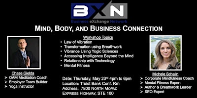 Mind, Body, and Business Connection primary image