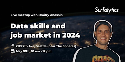 Imagem principal do evento Data Skills and Job Market in 2024