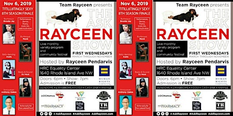 The Ask Rayceen Show, Nov 6: THE TITILL8TINGLY SEXY 8TH SEASON FINALE