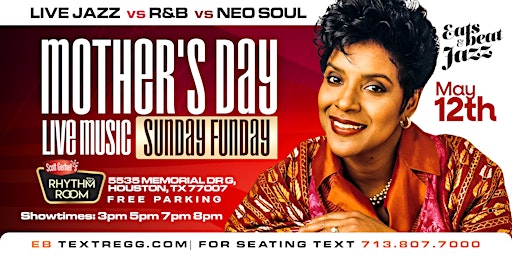 5pm LIVE MUSIC MOTHERS DAY BRUNCH - EATS BEATS & JAZZ primary image