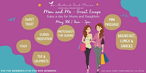 Imagem principal de The Mustard Seed Place MOMents - Celebrating the Mom: Mom and Me