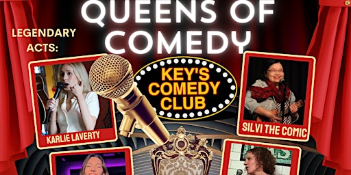 Primaire afbeelding van QUEENS OF TORONTO STAND UP COMEDY (LEGENDARY) STAND UP COMEDY SHOW FRIDAY