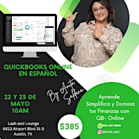 Imagem principal do evento Clase de Quickbooks Online - Español