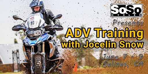 SoSo ADV Training & Riding w/ Jocelin Snow  primärbild