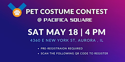 Imagem principal do evento Pet Costume Contest at Pacifica Square Aurora Illinois 2024 AANHPI