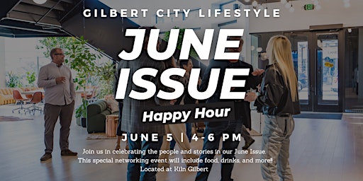 June Issue Happy Hour primary image