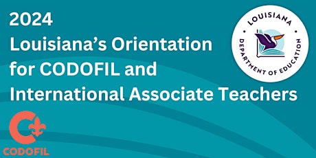 2024 Orientation for CODOFIL and International Associate Teachers