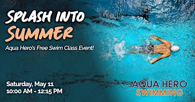 Aqua Hero: Soft Opening - Free Swimming Event primary image