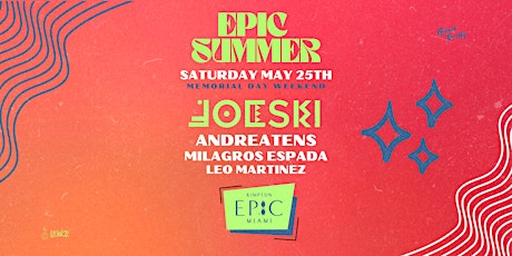 EPIC Summer MDW Pool Party w/ Joeski