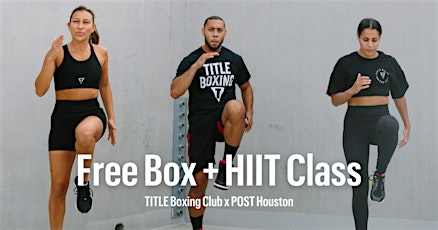Free Box & HIIT Class