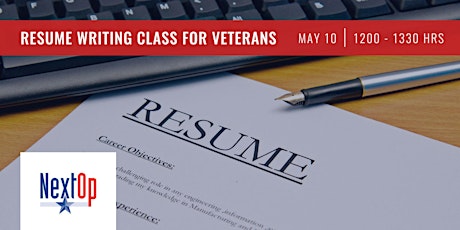 Resume Writing Class for Veterans