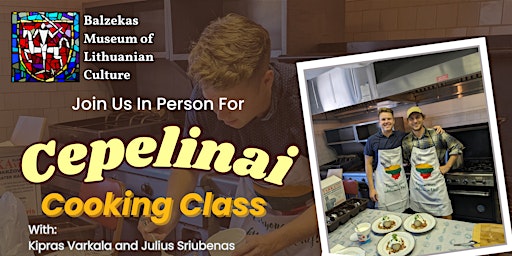 Imagem principal do evento Cepelinai Cooking Class