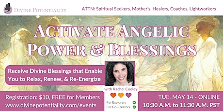 Imagem principal do evento Activate Angelic Power & Blessings!