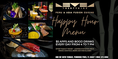 Happy Hour Tuesdays at Level