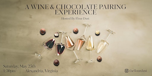 Immagine principale di A Wine & Chocolate Pairing Experience 