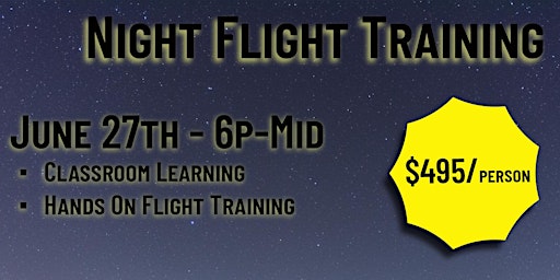 Hauptbild für Night Flight Training