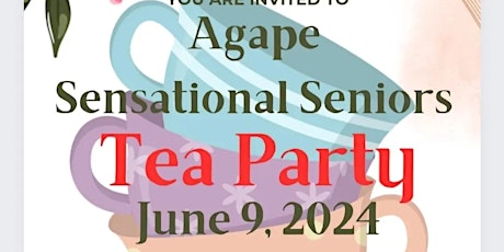 Agape Sensational Seniors High Tea Party