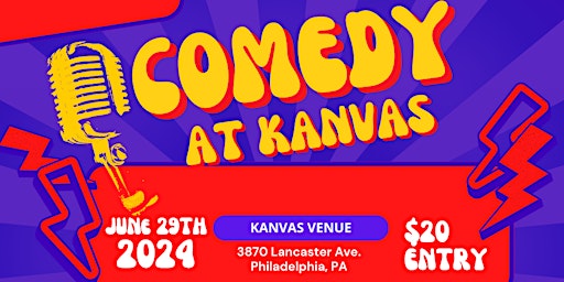 Comedy at Kanvas primary image