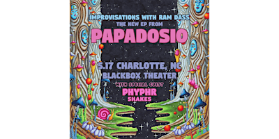 Image principale de Papadosio Album Release Party at Blackbox Theater w/ Phyphr & Shakes