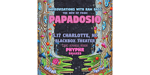 Imagem principal do evento Papadosio Album Release Party at Blackbox Theater w/ Phyphr & Shakes