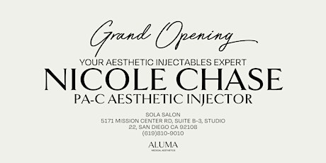 Nicole Chase Grand Opening Party
