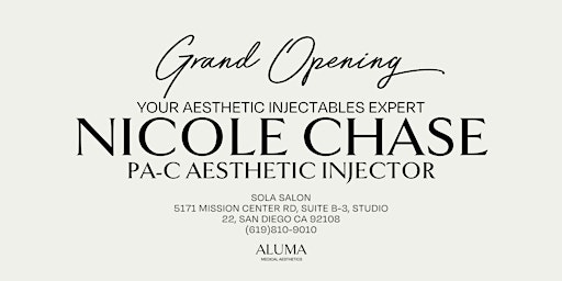 Image principale de Nicole Chase Grand Opening Party