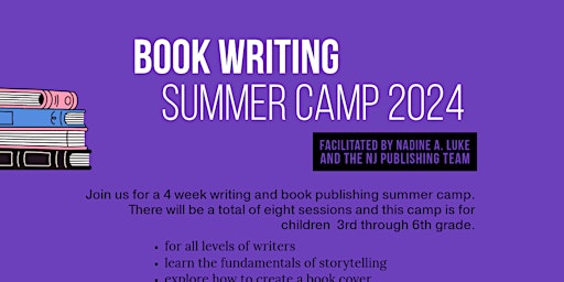 Imagem principal do evento Book Writing Summer Camp
