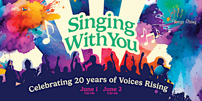 Primaire afbeelding van Singing With You: Celebrating 20 Years of Voices Rising
