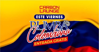 Imagem principal de Este Viernes • Rumba Colombiana @ Carbon Lounge • Free guest list