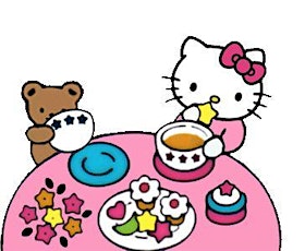 Girl Scout Hello Kitty Tea Party
