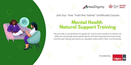 Racialized Community Mental health Natural Support Training