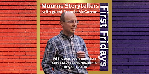 First Fridays with the Mourne Storytellers: Francis McCarron primary image