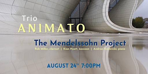 Imagem principal do evento Trio Animato feature the Mendelssohn Project