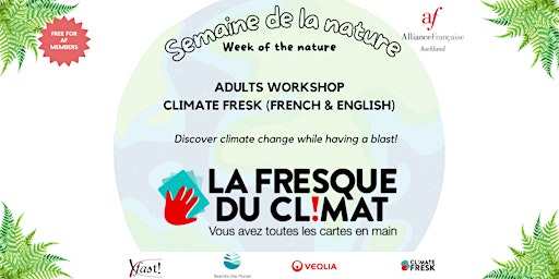 Adults Workshop (French & English ) - Climate Fresk primary image