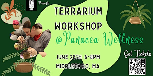 Terrarium Workshop @ Panacea Wellness primary image