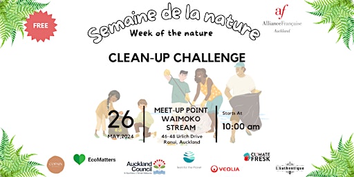 Primaire afbeelding van Clean-Up Challenge -- Nature Week 2024