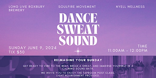Imagem principal do evento DANCE|SWEAT|SOUND