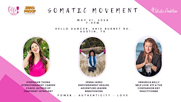 Hauptbild für Somatic Movement: Experiential Workshop w/ EFT, Breathwork & Movement