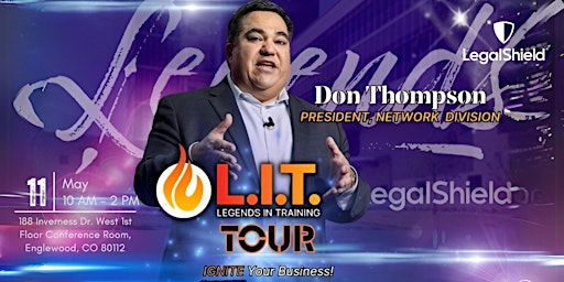 Image principale de Legends In Training (L.I.T.) Tour, featuring Don Thompson