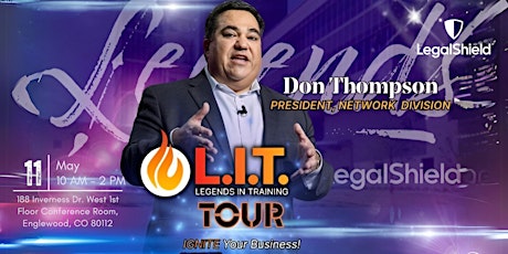Legends In Training (L.I.T.) Tour, featuring Don Thompson