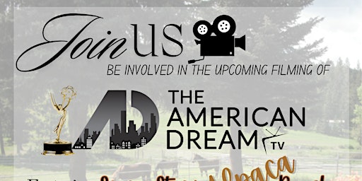 The American Dream TV is filming in CDA at Seven Stars Alpaca Ranch primary image