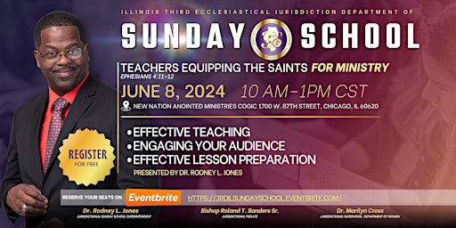 Illinois Third Ecclesiastical Jurisdiction Sunday School Conference primary image