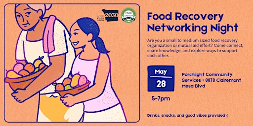 Image principale de Food Recovery Networking Night