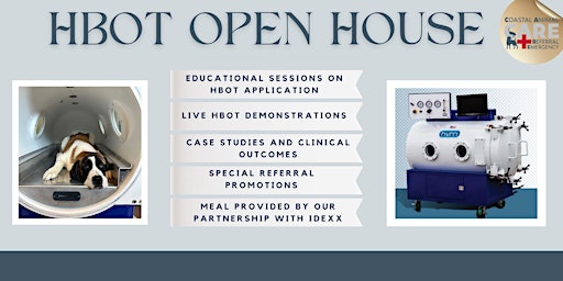 Image principale de HBOT Open House for the Veterinary Community
