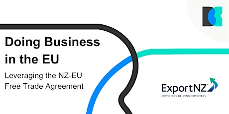 Doing Business in the European Union - with ExportNZ primary image