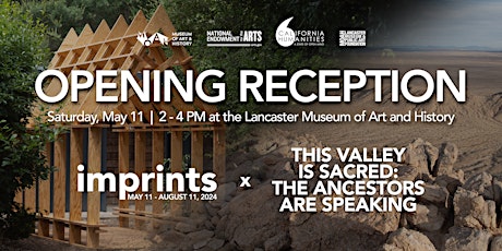Imagem principal do evento Imprints/This Valley Is Sacred: The Ancestors Are Speaking Opening