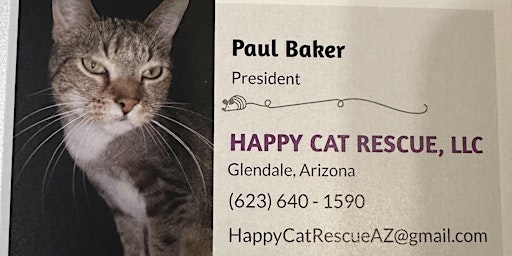 Happy Cat Rescue Cat Adoption and Pizza Event primary image